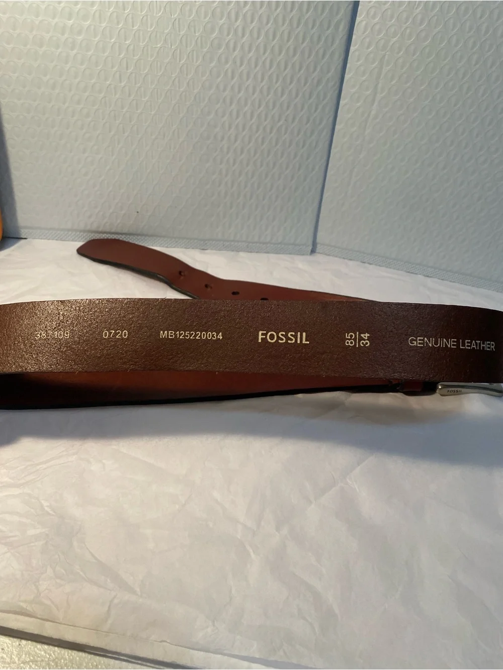 Fossil genuine leather